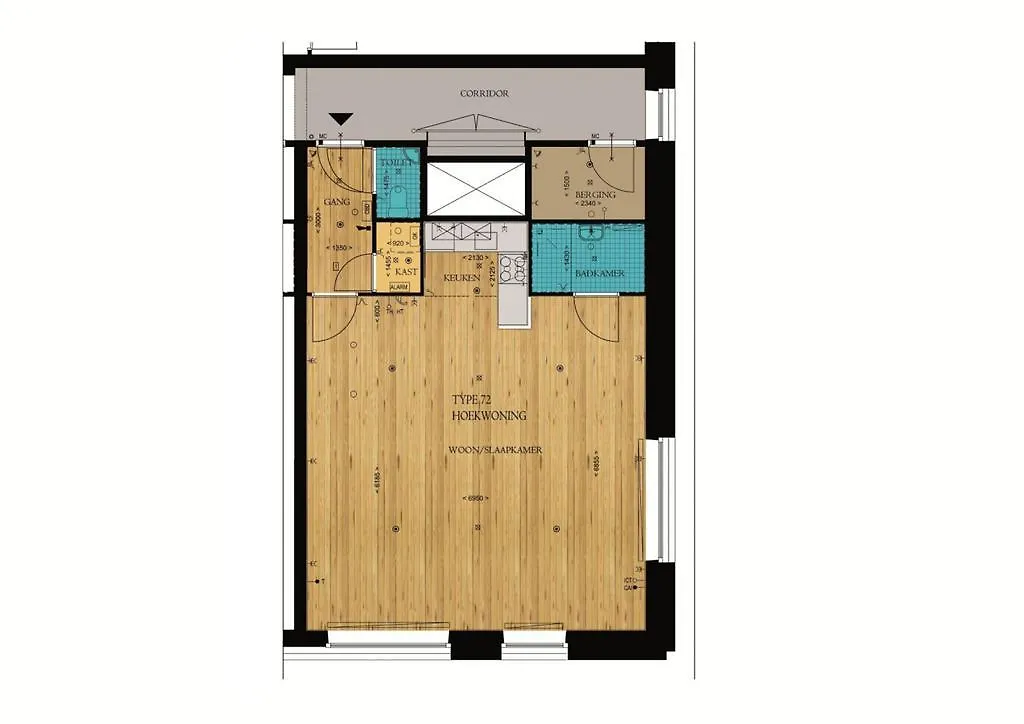 The Penthouse At The Hague Towerアパートメント